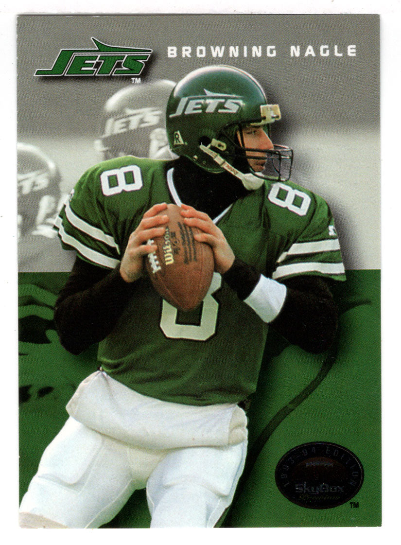 : Football NFL 1993 SP #197 Browning Nagle NY Jets : Collectibles  & Fine Art