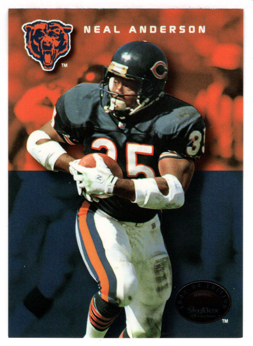 Neal Anderson - Chicago Bears (NFL Football Card) 1993 Skybox Premium # 67 Mint