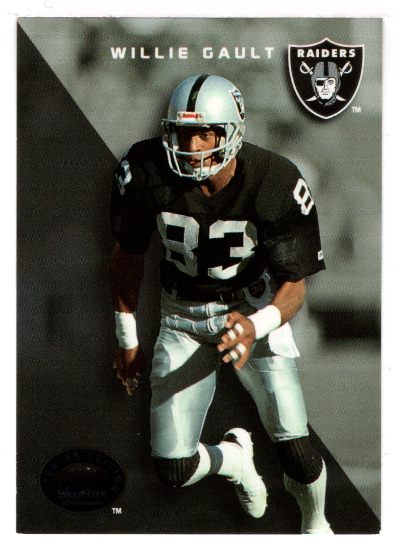 Willie Gault - Los Angeles Raiders (NFL Football Card) 1993 Skybox Premium # 77 Mint