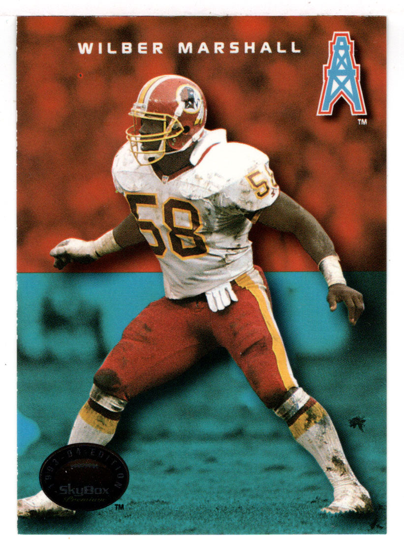 Wilber Marshall - Houston Oilers (NFL Football Card) 1993 Skybox Premi –  PictureYourDreams