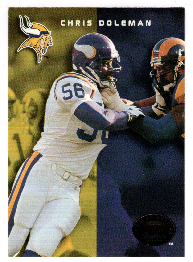 Chris Doleman - Minnesota Vikings (NFL Football Card) 1993 Skybox
