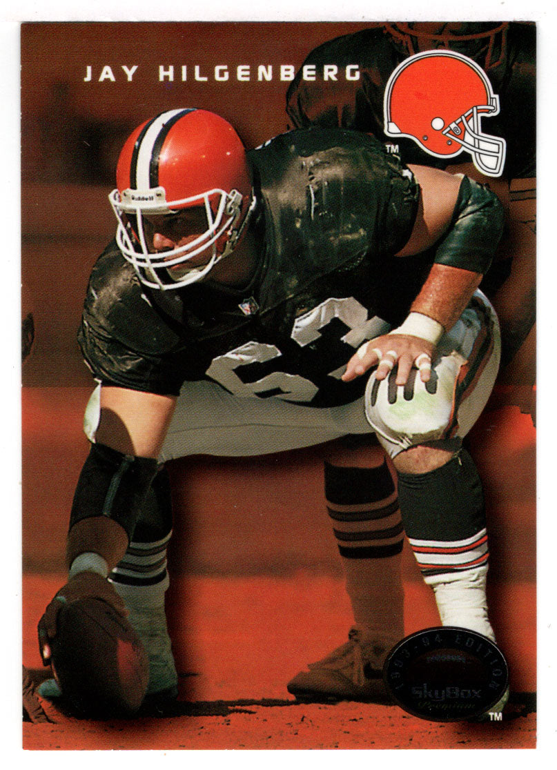 Jay Hilgenberg - Cleveland Browns (NFL Football Card) 1993 Skybox Premium # 112 Mint
