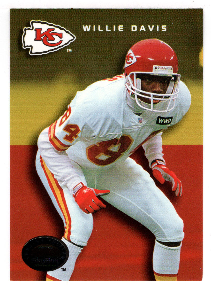 Willie Davis - Kansas City Chiefs (NFL Football Card) 1993 Skybox Premium # 129 Mint