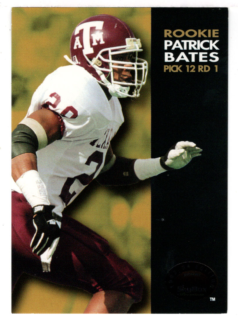 Patrick Bates RC - Los Angeles Raiders (NFL Football Card) 1993 Skybox Premium # 142 Mint