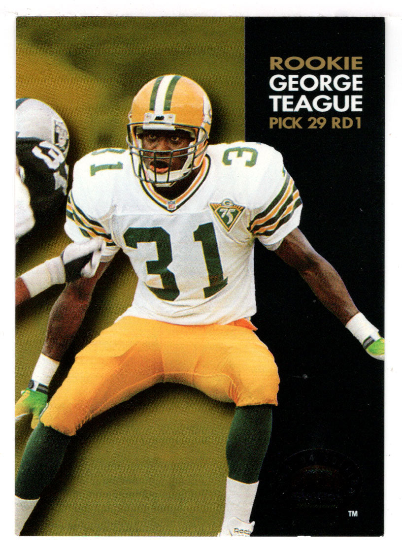 George Teague RC - Green Bay Packers (NFL Football Card) 1993 Skybox Premium # 159 Mint