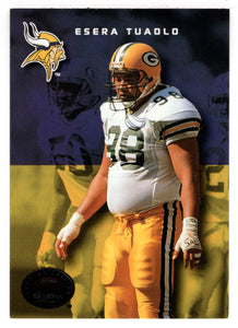 Esera Tuaolo - Minnesota Vikings (NFL Football Card) 1993 Skybox Premium # 163 Mint