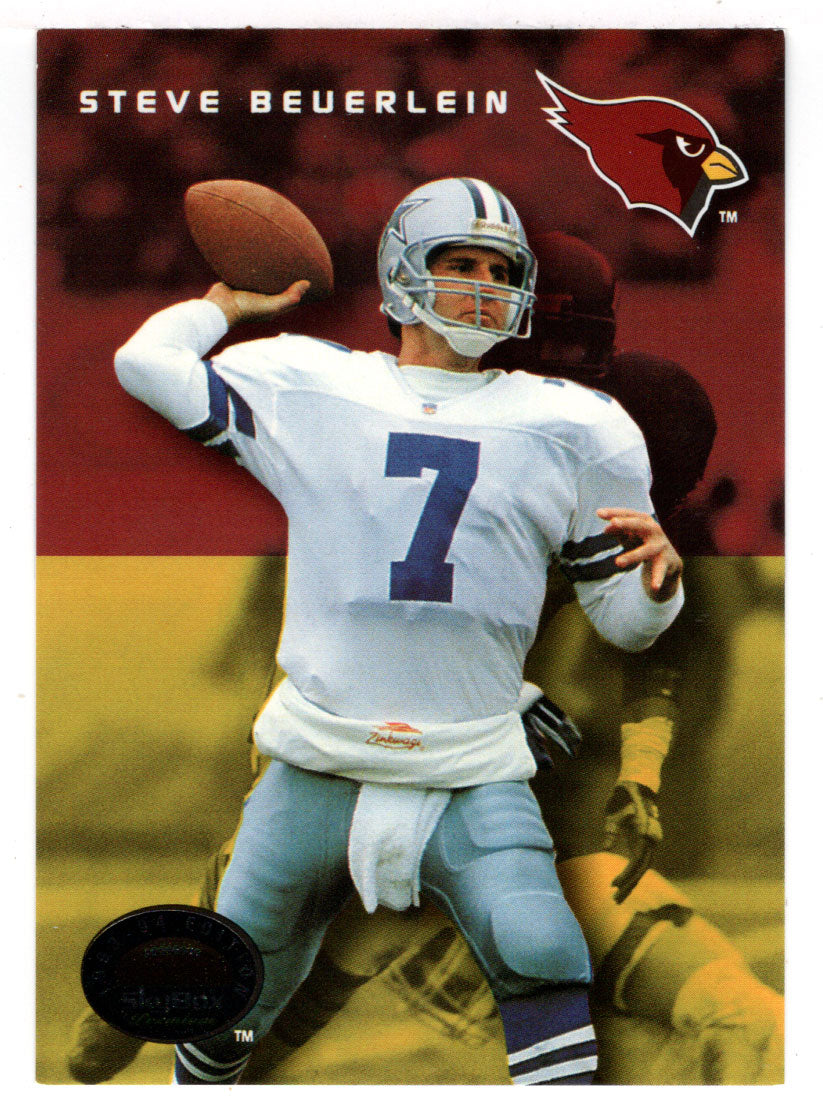 Steve Beuerlein - Phoenix Cardinals (NFL Football Card) 1993 Skybox Premium # 165 Mint