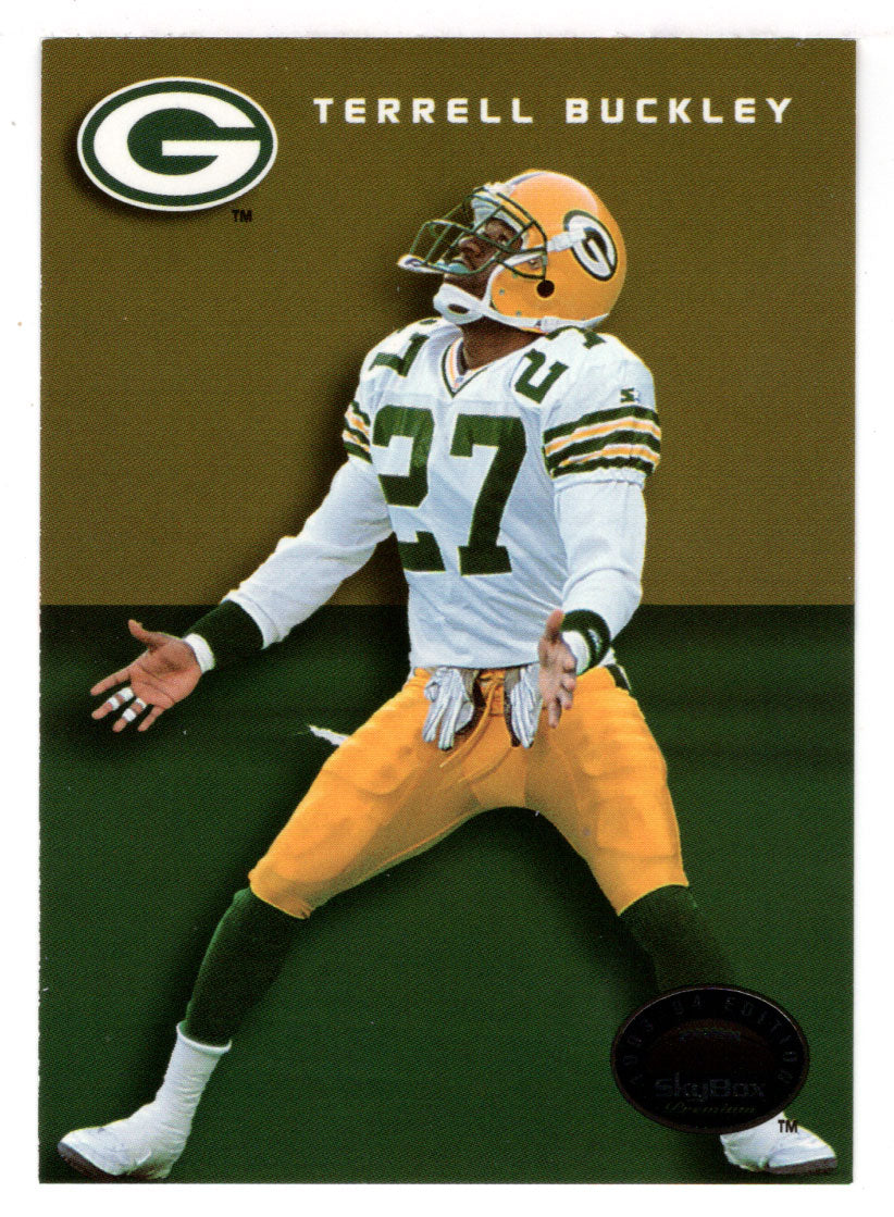 Terrell Buckley - Green Bay Packers (NFL Football Card) 1993 Skybox Premium # 176 Mint