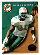 Marco Coleman - Miami Dolphins (NFL Football Card) 1993 Skybox Premium # 188 Mint