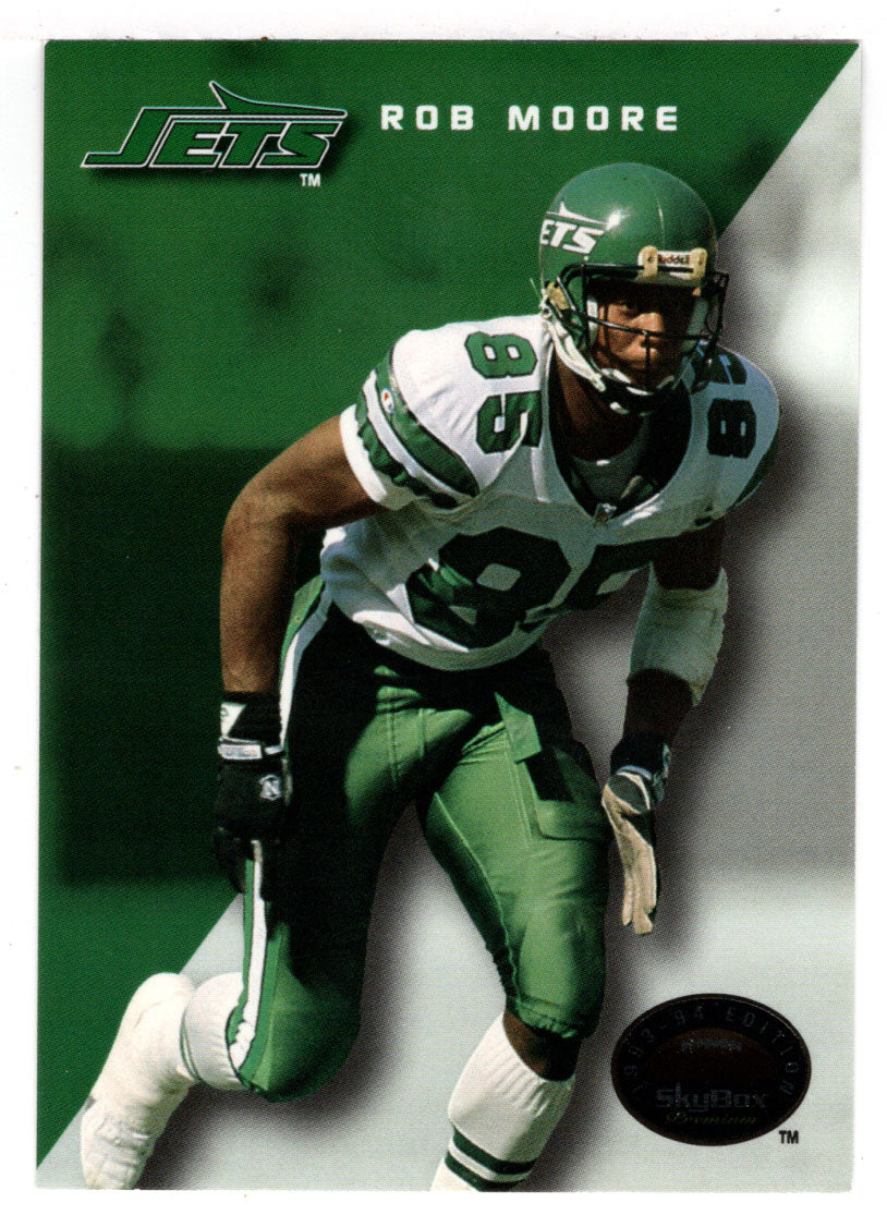 Rob Moore - New York Jets (NFL Football Card) 1993 Skybox Premium # 214 Mint