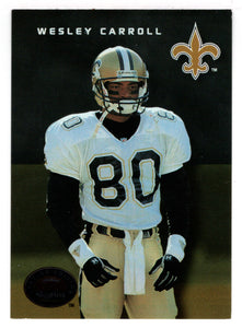 Wesley Carroll - New Orleans Saints (NFL Football Card) 1993 Skybox Premium # 216 Mint