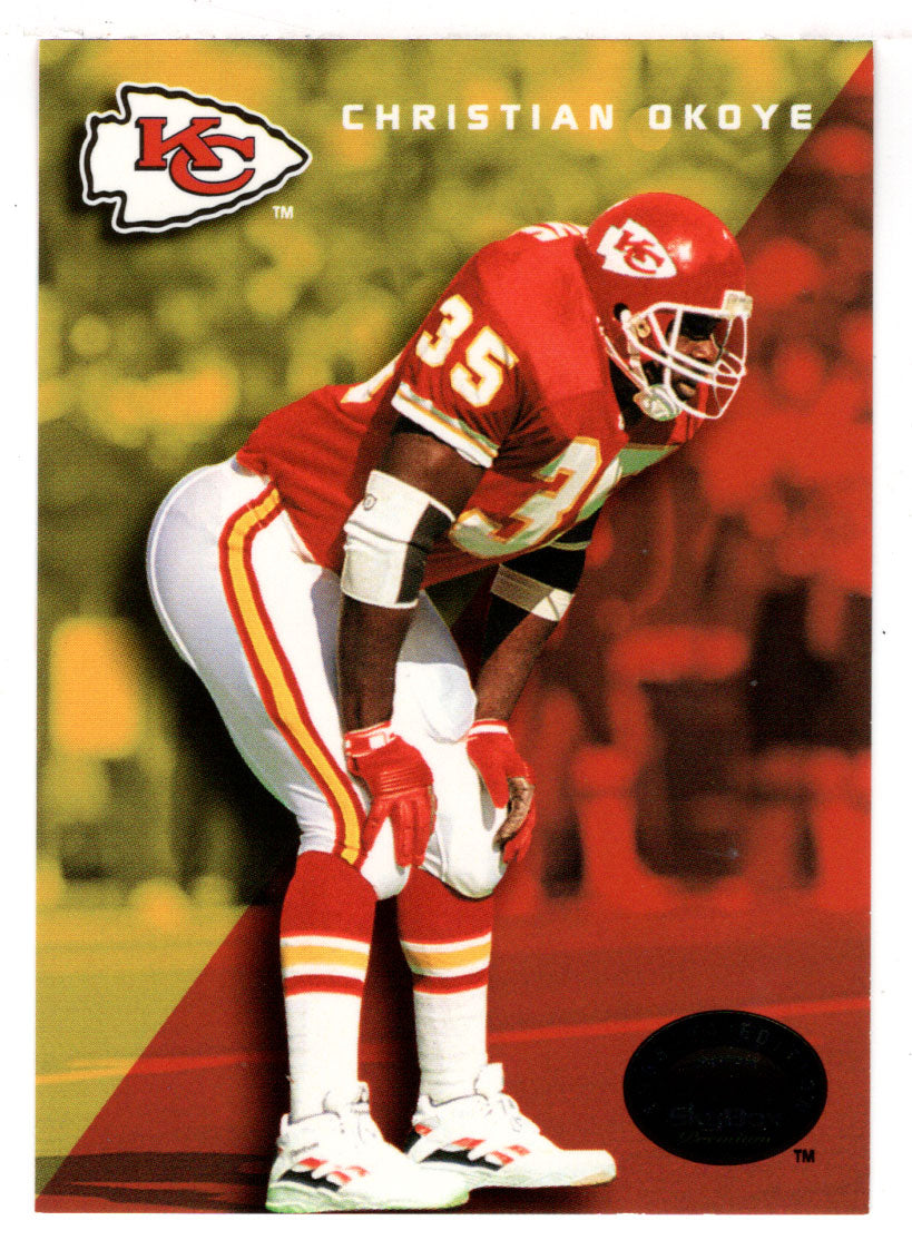 : 1993 Topps Football #73 Christian Okoye Kansas City