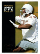 Ernest Dye RC - Phoenix Cardinals (NFL Football Card) 1993 Skybox Premium # 240 Mint