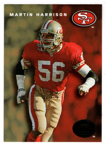 Martin Harrison RC - San Francisco 49ers (NFL Football Card) 1993 Skybox Premium # 249 Mint