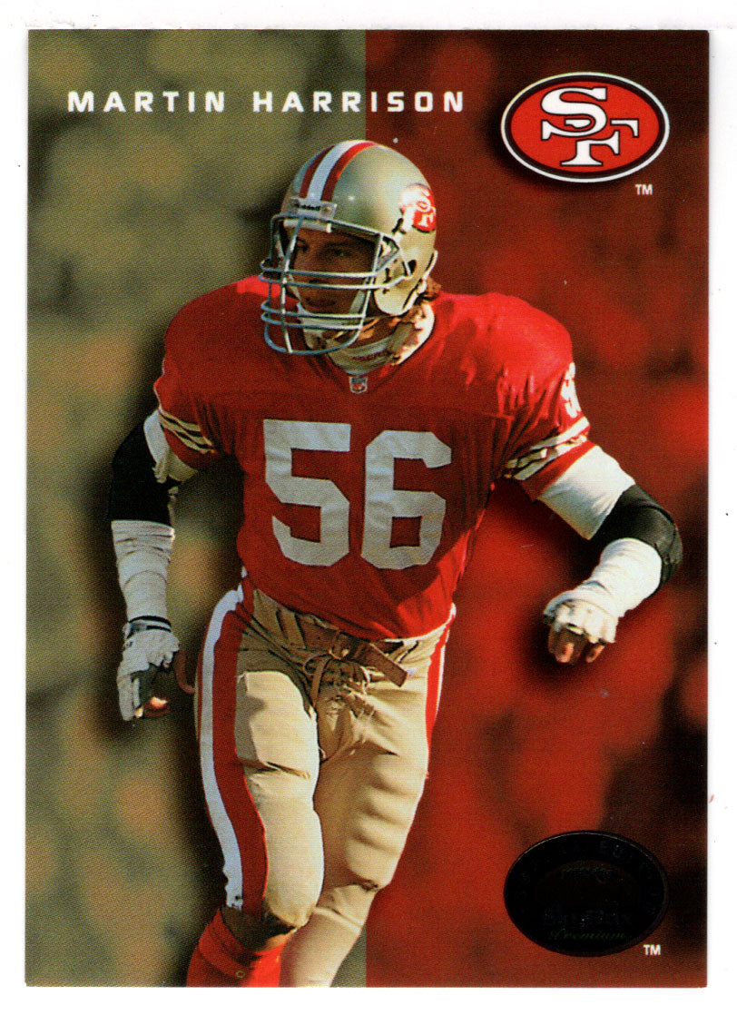 Martin Harrison RC - San Francisco 49ers (NFL Football Card) 1993 Skybox Premium # 249 Mint