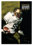 Leonard Renfro RC - Philadelphia Eagles (NFL Football Card) 1993 Skybox Premium # 252 Mint