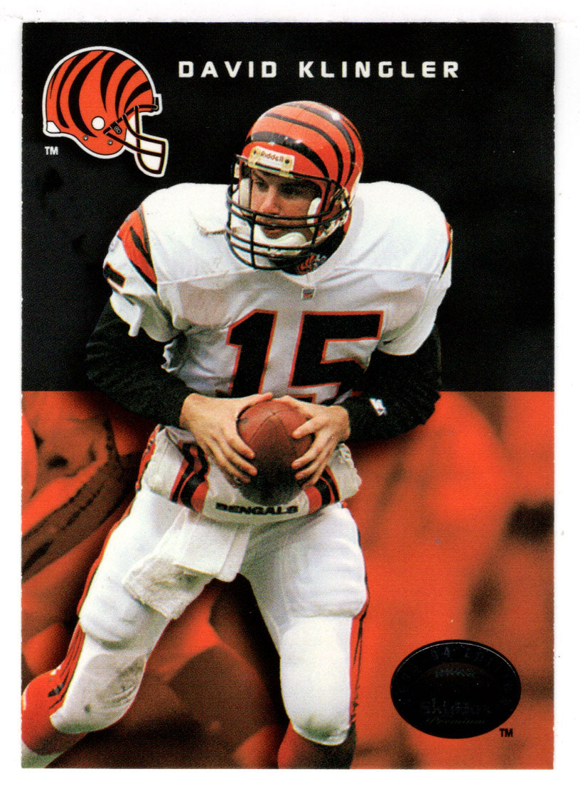 David Klingler - Cincinnati Bengals (NFL Football Card) 1993 Skybox Premium # 261 Mint