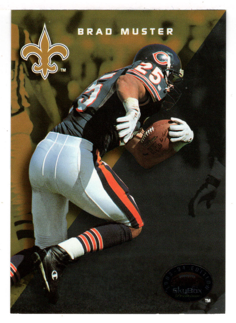 Brad Muster - New Orleans Saints (NFL Football Card) 1993 Skybox Premium # 264 Mint