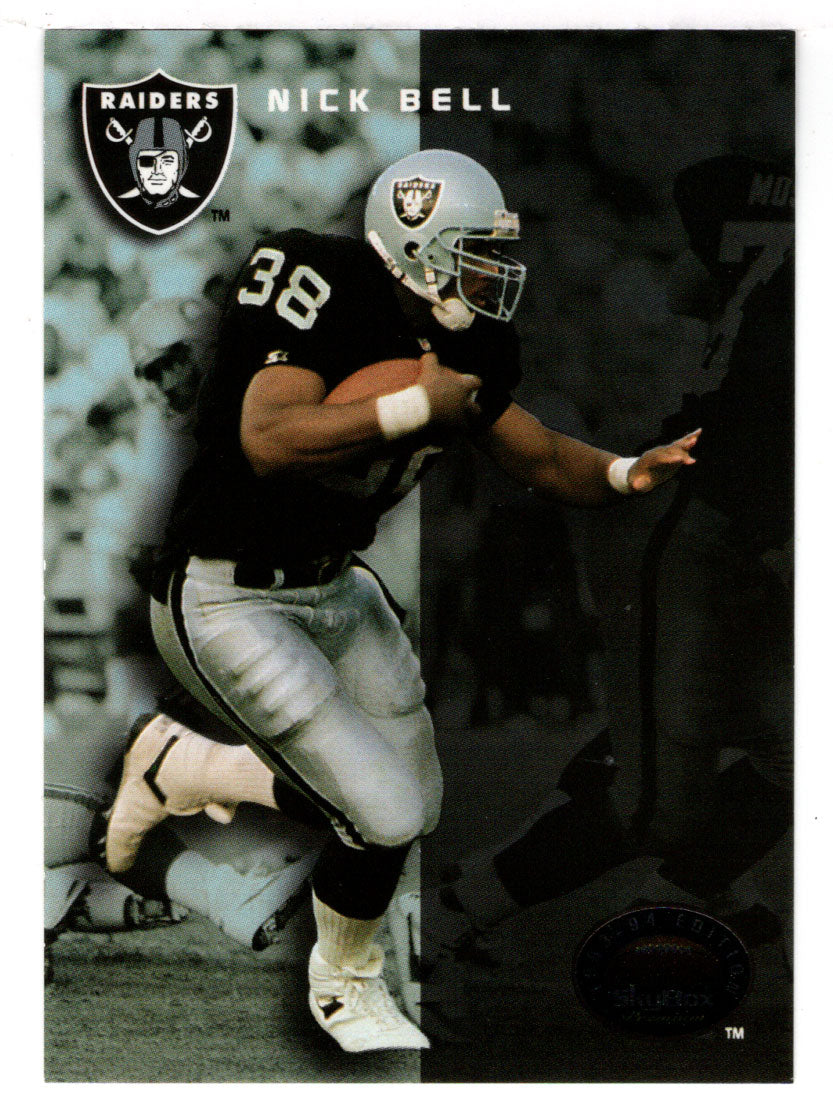 Nick Bell - Los Angeles Raiders (NFL Football Card) 1993 Skybox Premium # 265 Mint