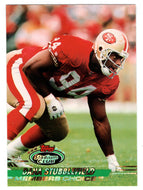 Dana Stubblefield RC - San Francisco 49ers (NFL Football Card) 1993 Topps Stadium Club # 508 Mint