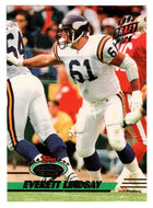 Everett Lindsay RC - Minnesota Vikings (NFL Football Card) 1993 Topps Stadium Club # 515 Mint