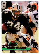 Derek Brown RC - New Orleans Saints (NFL Football Card) 1993 Topps Stadium Club # 516 Mint