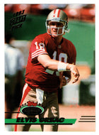 Elvis Grbac RC - San Francisco 49ers (NFL Football Card) 1993 Topps Stadium Club # 519 Mint