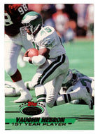 Vaughn Hebron RC - Philadelphia Eagles (NFL Football Card) 1993 Topps Stadium Club # 534 Mint
