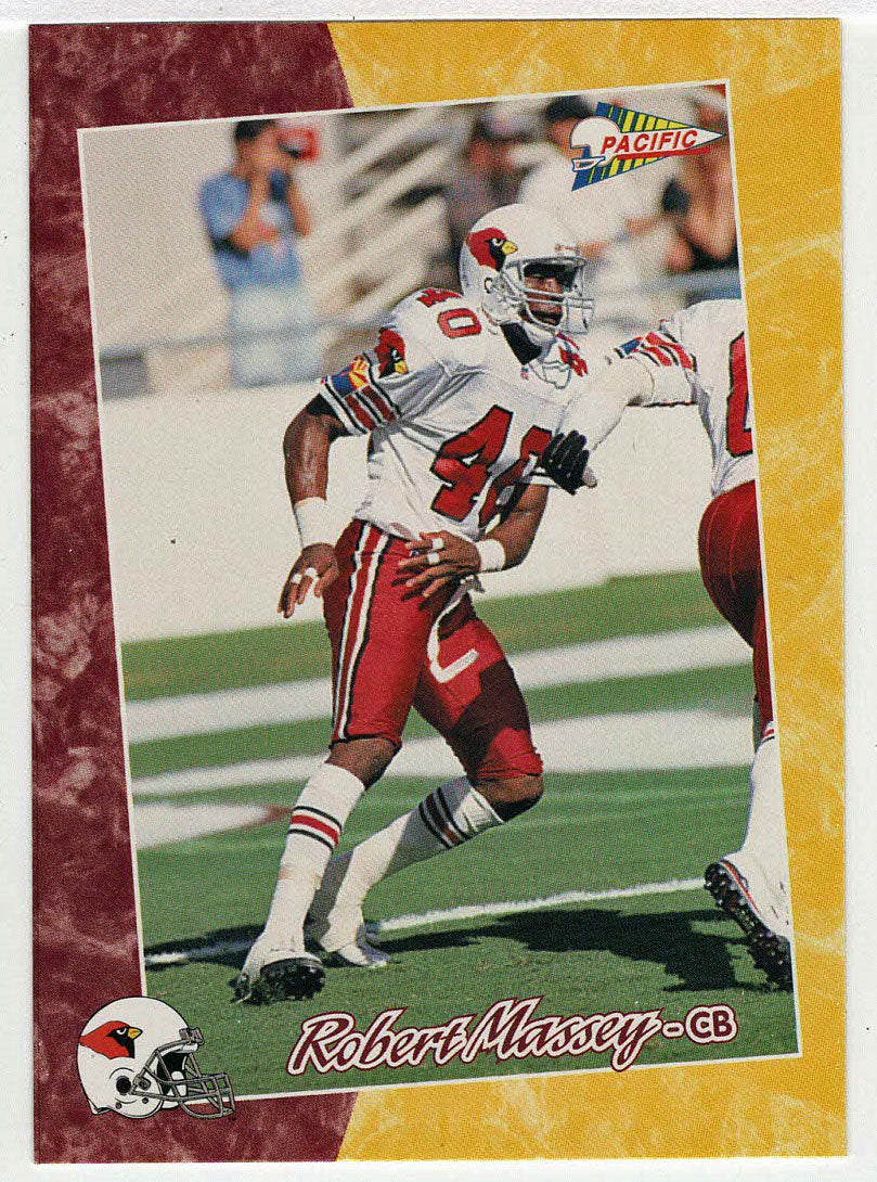 Robert Massey - Phoenix Cardinals (NFL Football Card) 1993 Pacific # 64 Mint