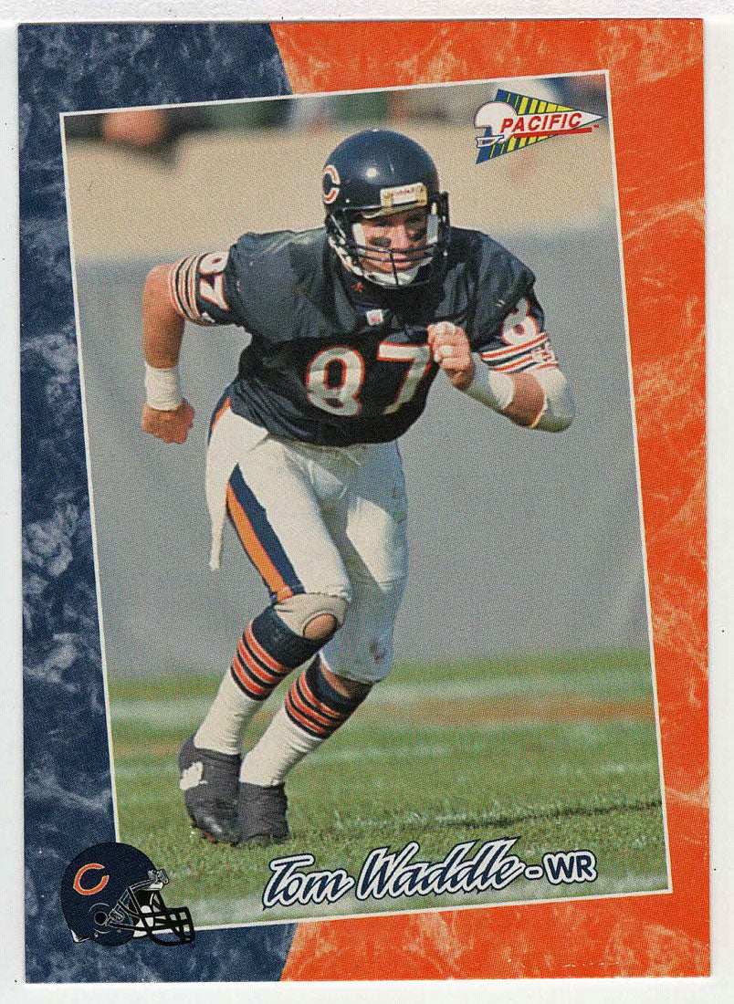 Tom Waddle - Chicago Bears (NFL Football Card) 1993 Pacific # 133 Mint