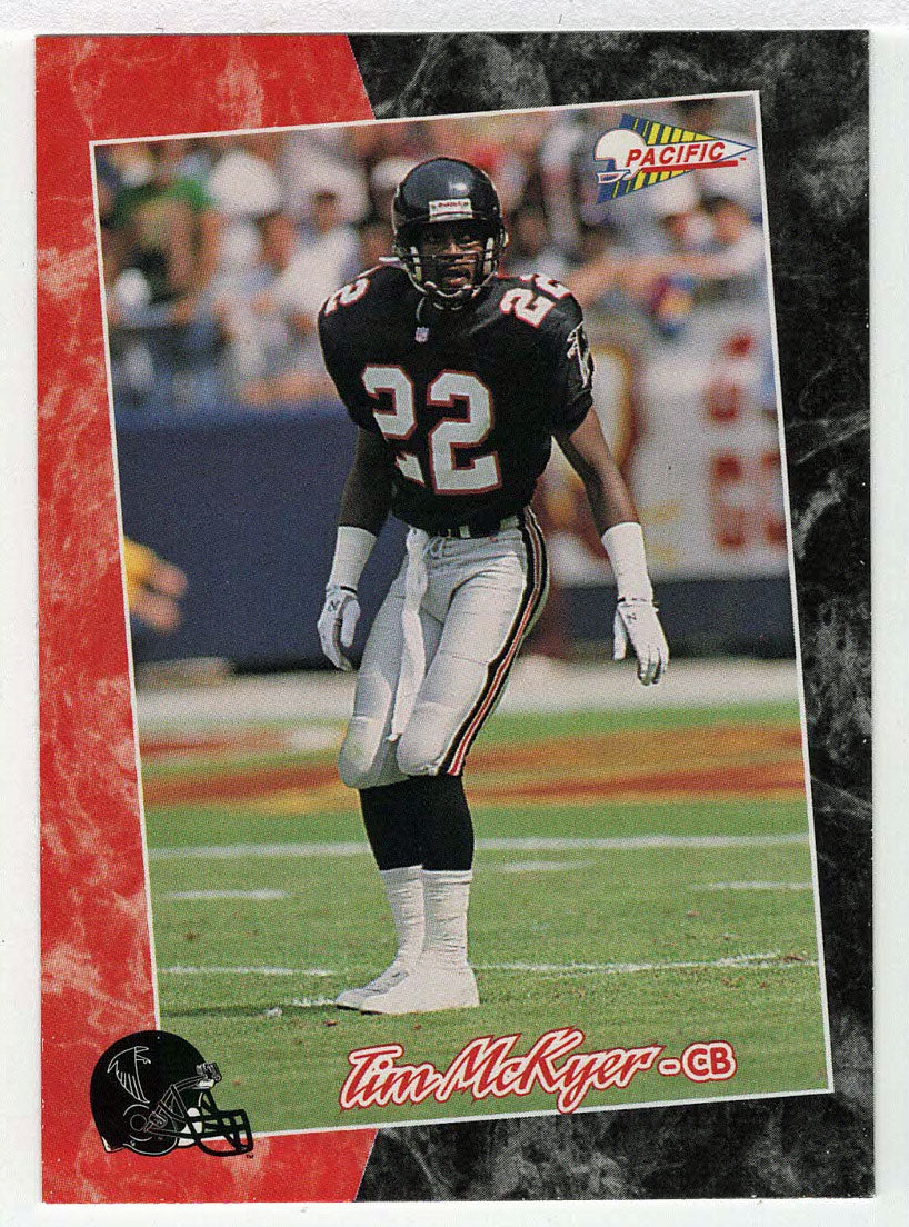 Tim McKyer - Atlanta Falcons (NFL Football Card) 1993 Pacific # 174 Mint