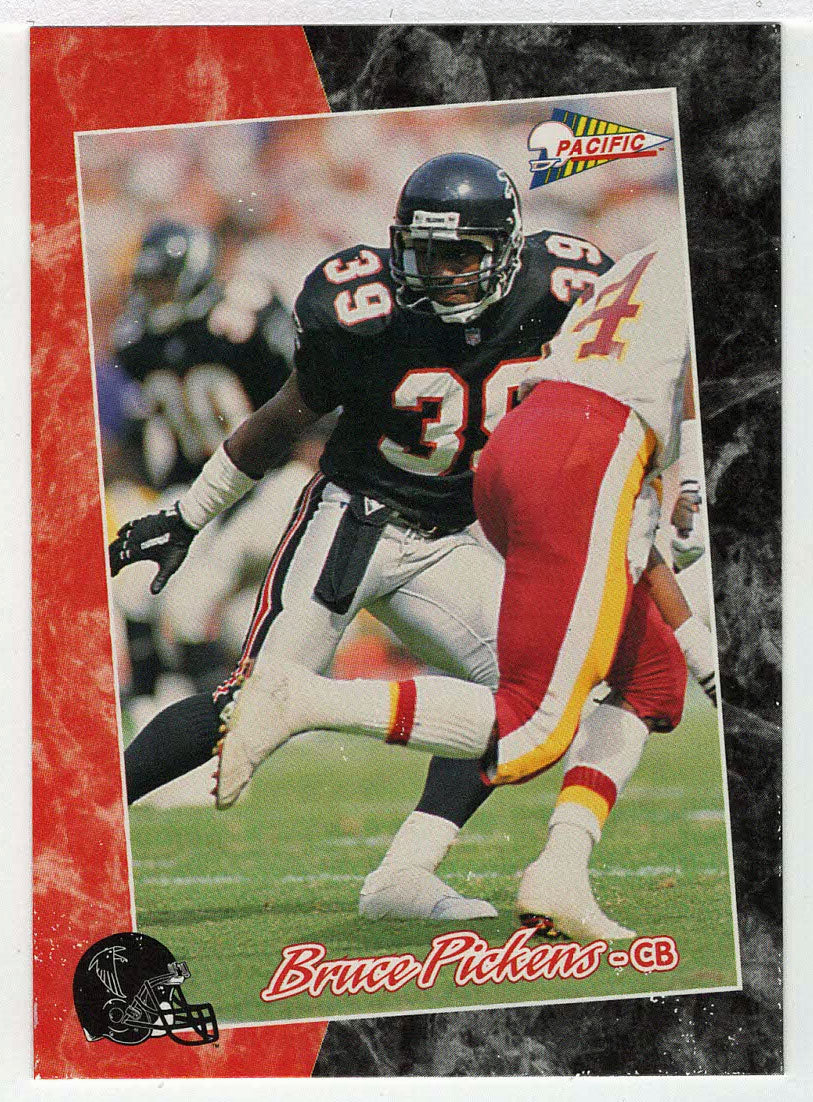 Bruce Pickens - Atlanta Falcons (NFL Football Card) 1993 Pacific # 180 Mint