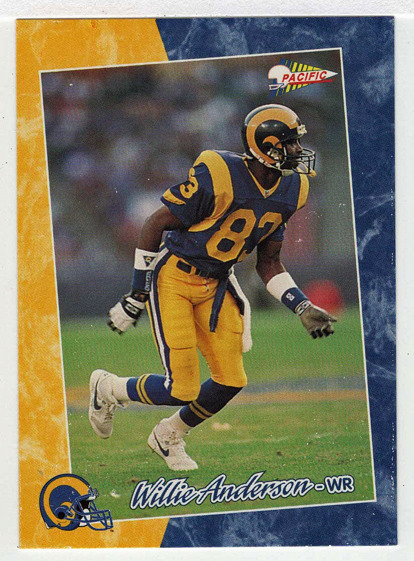 Flipper Anderson - Los Angeles Rams (NFL Football Card) 1993 Pacific # 194 Mint