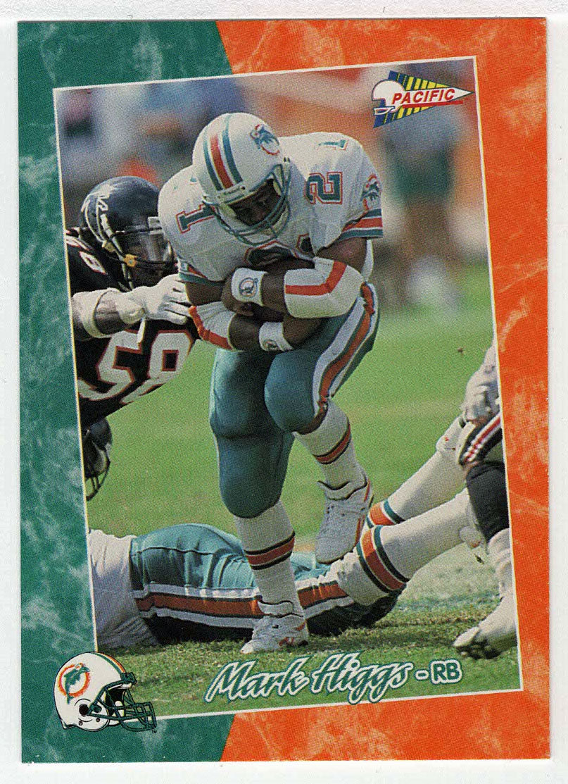 Mark Higgs - Miami Dolphins (NFL Football Card) 1993 Pacific # 214 Min –  PictureYourDreams