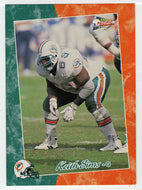 Keith Sims - Miami Dolphins (NFL Football Card) 1993 Pacific # 219 Mint