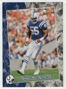 Quentin Coryatt - Indianapolis Colts (NFL Football Card) 1993 Pacific # 228 Mint