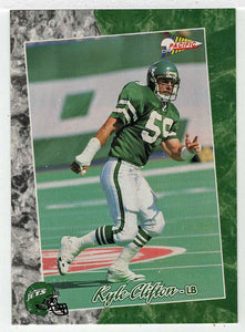 Kyle Clifton - New York Jets (NFL Football Card) 1993 Pacific # 251 Mint