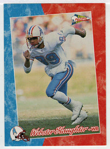 Webster Slaughter - Houston Oilers (NFL Football Card) 1993 Pacific # 288 Mint