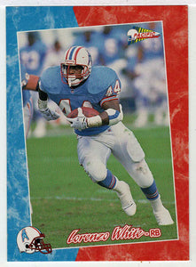 Lorenzo White - Houston Oilers (NFL Football Card) 1993 Pacific # 290 Mint