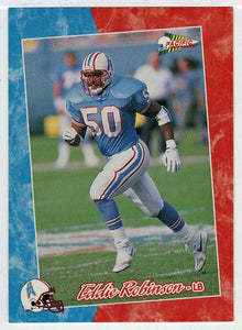 Eddie Robinson - Houston Oilers (NFL Football Card) 1993 Pacific # 291 Mint