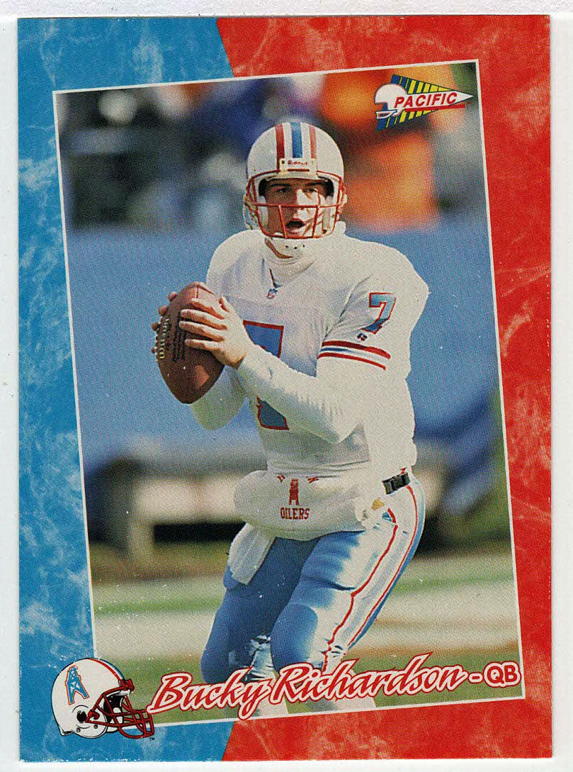 Bucky Richardson - Houston Oilers (NFL Football Card) 1993 Pacific