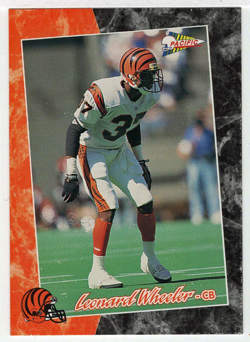 Leonard Wheeler - Cincinnati Bengals (NFL Football Card) 1993 Pacific # 322 Mint