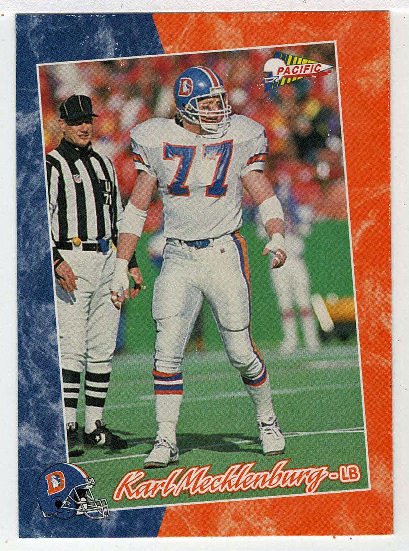 Karl Mecklenburg - Denver Broncos (NFL Football Card) 1993 Pacific