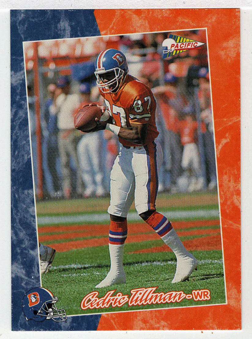 Cedric Tillman RC - Denver Broncos (NFL Football Card) 1993 Pacific # 360 Mint