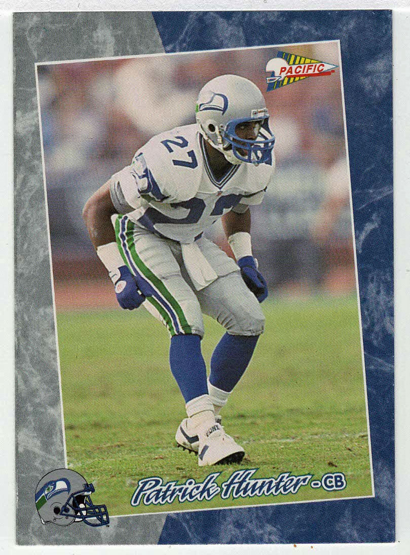 Patrick Hunter - Seattle Seahawks (NFL Football Card) 1993 Pacific # 379 Mint