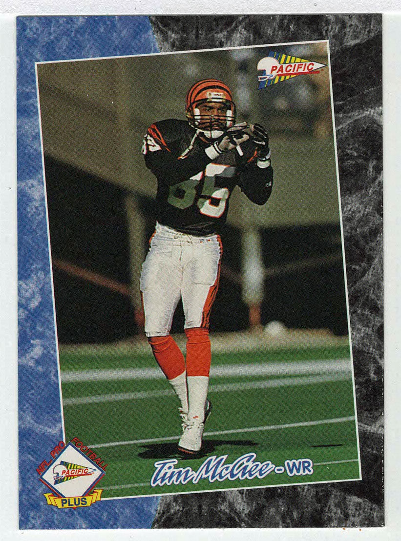 Tim McGee - Cincinnati Bengals (NFL Football Card) 1993 Pacific # 396 Mint