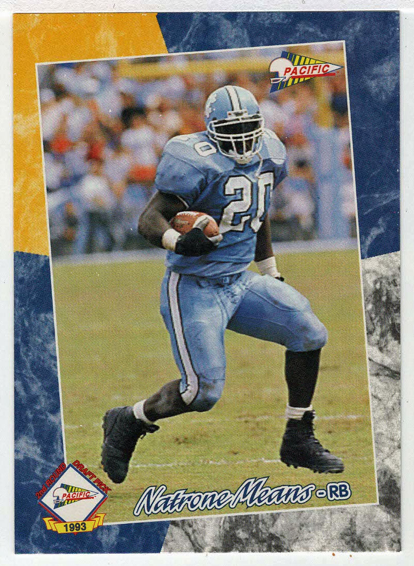 Natrone Means RC - San Diego Chargers (NFL Football Card) 1993 Pacific # 433 Mint