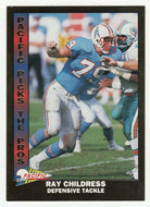 Ray Childress - Houston Oilers (NFL Football Card) 1993 Pacific Picks the Pros GOLD # 15 Mint