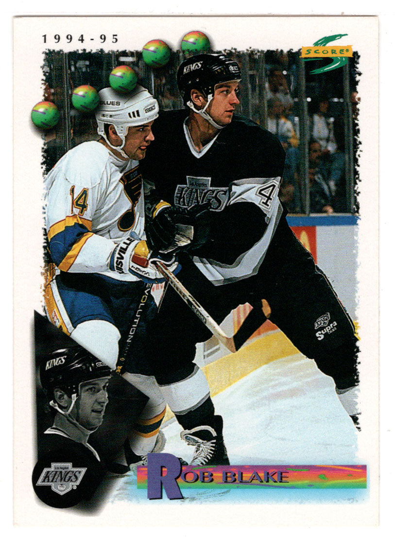 Rob Blake - Los Angeles Kings (NHL Hockey Card) 1994-95 Score # 27 Mint