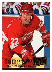 Dino Ciccarelli - Detroit Red Wings (NHL Hockey Card) 1994-95 Fleer Ultra # 58 Mint